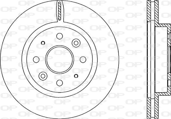 OPEN PARTS Jarrulevy BDA2210.20